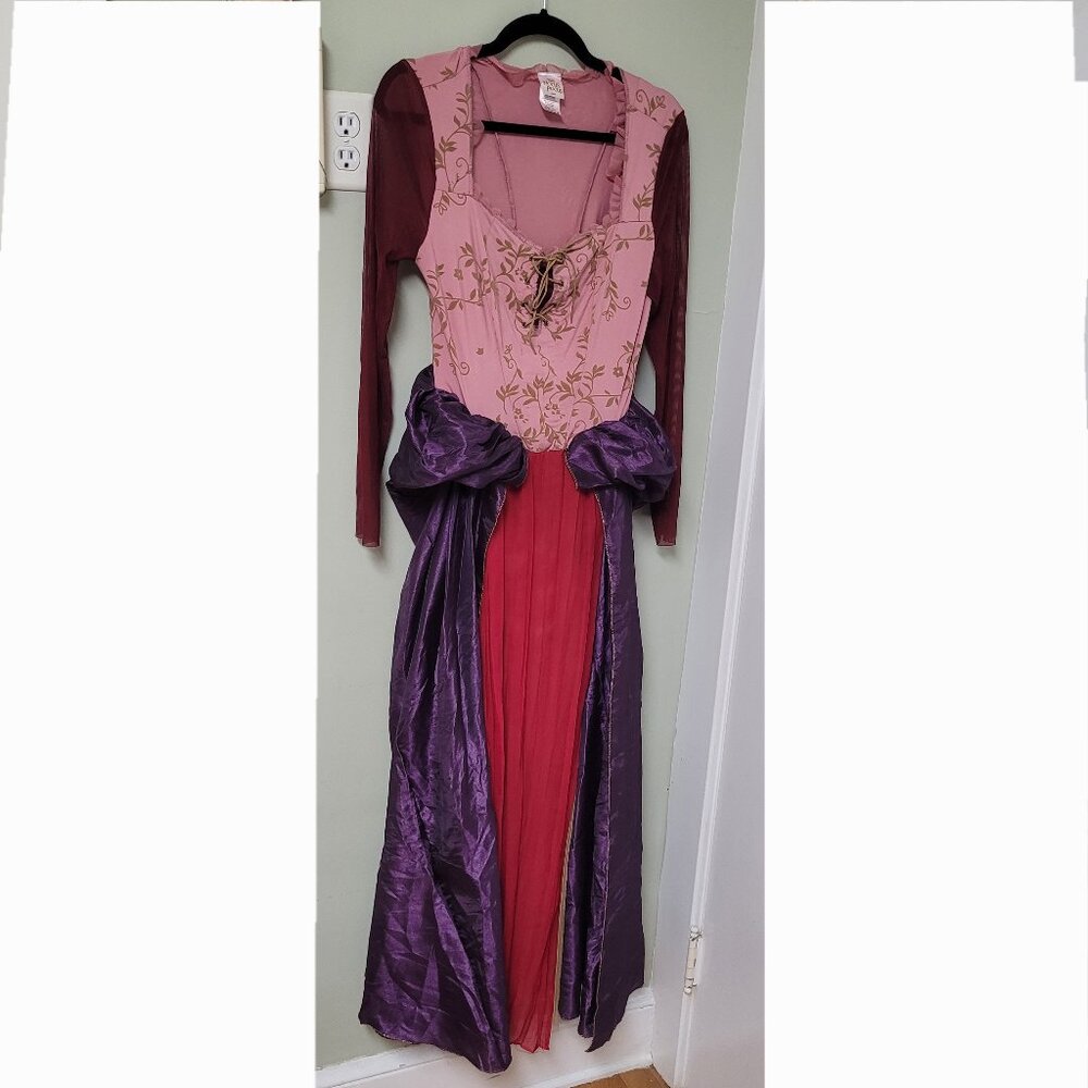 Elegant Pink and Purple Women's Dress